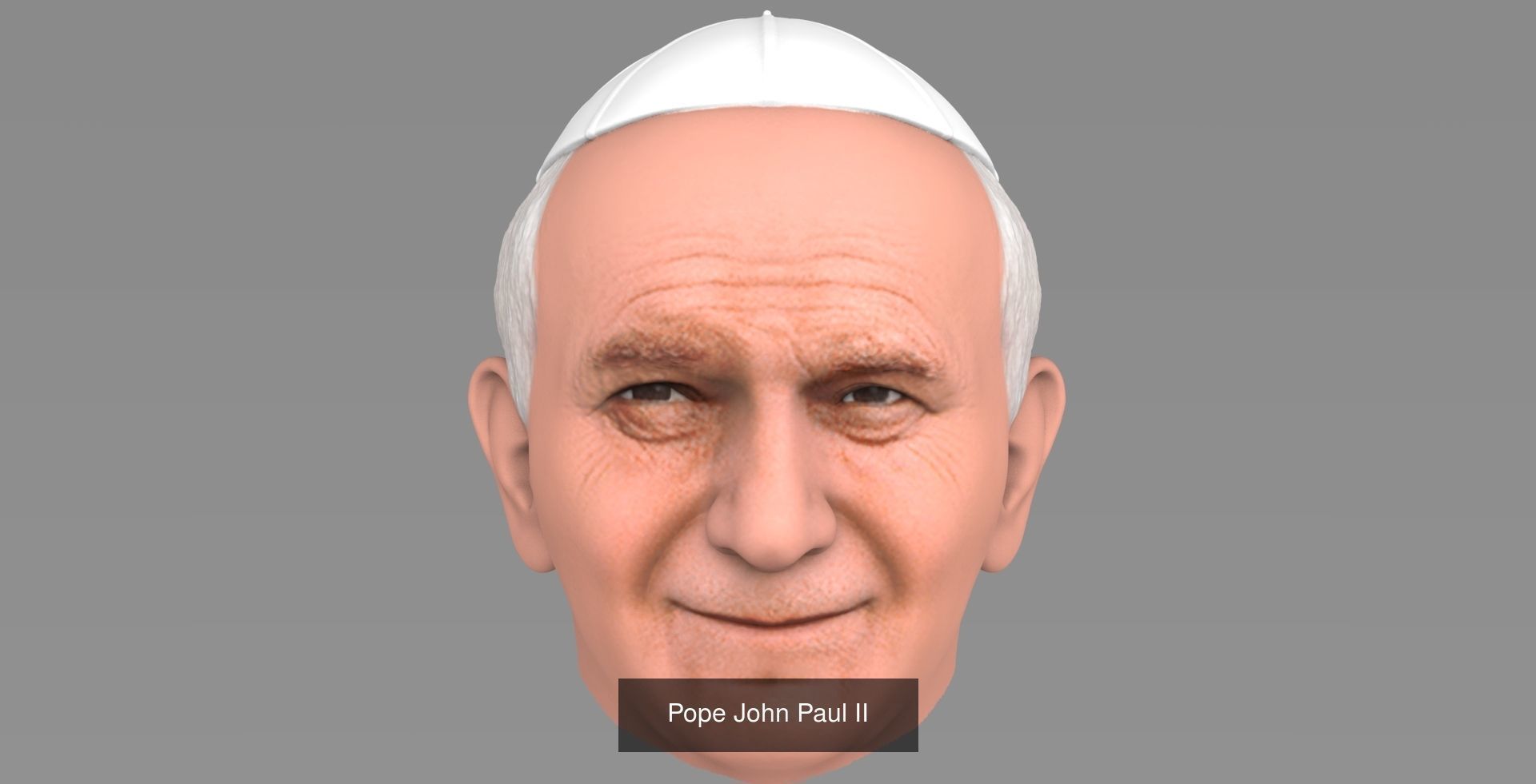 Most Influential People heads 3D Model Collection_8
