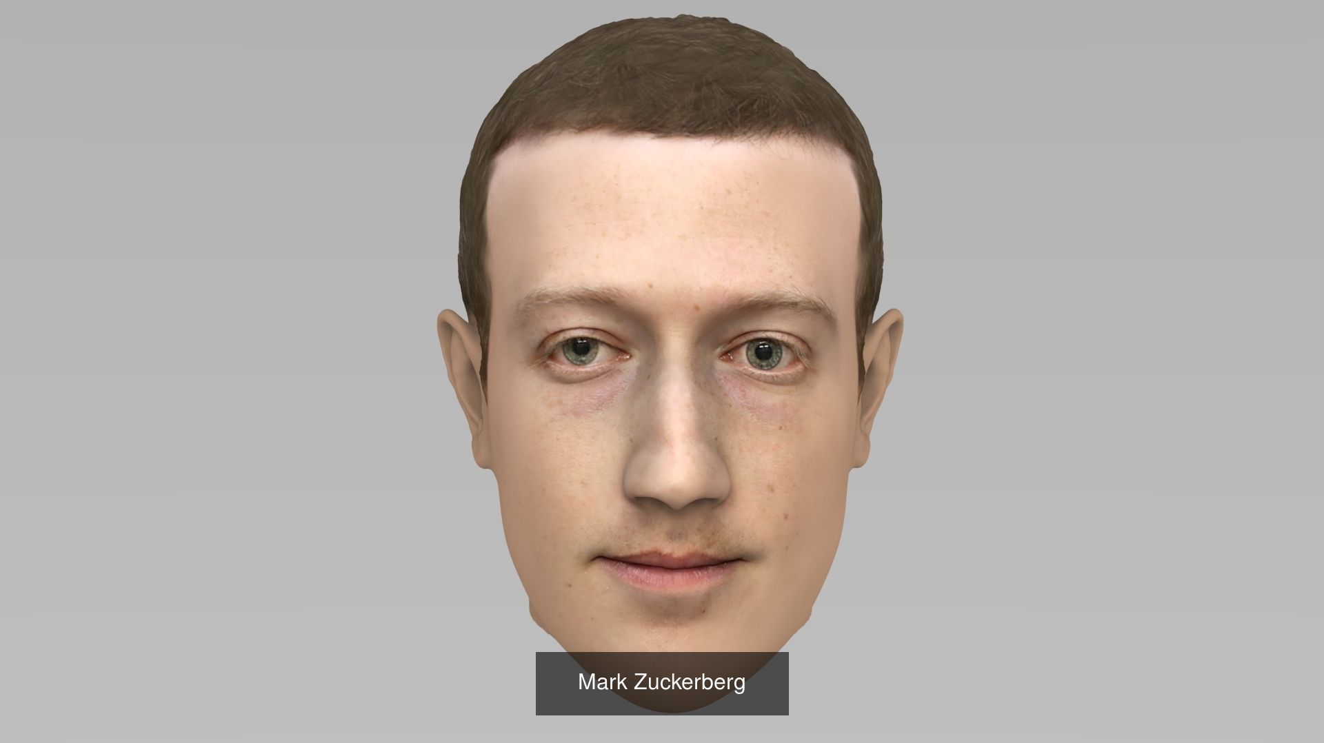 Most Influential People heads 3D Model Collection_1