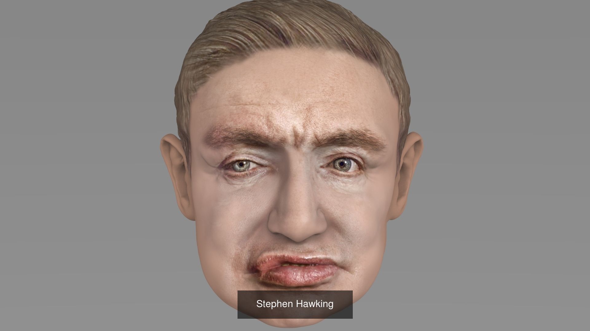 Most Influential People heads 3D Model Collection_10