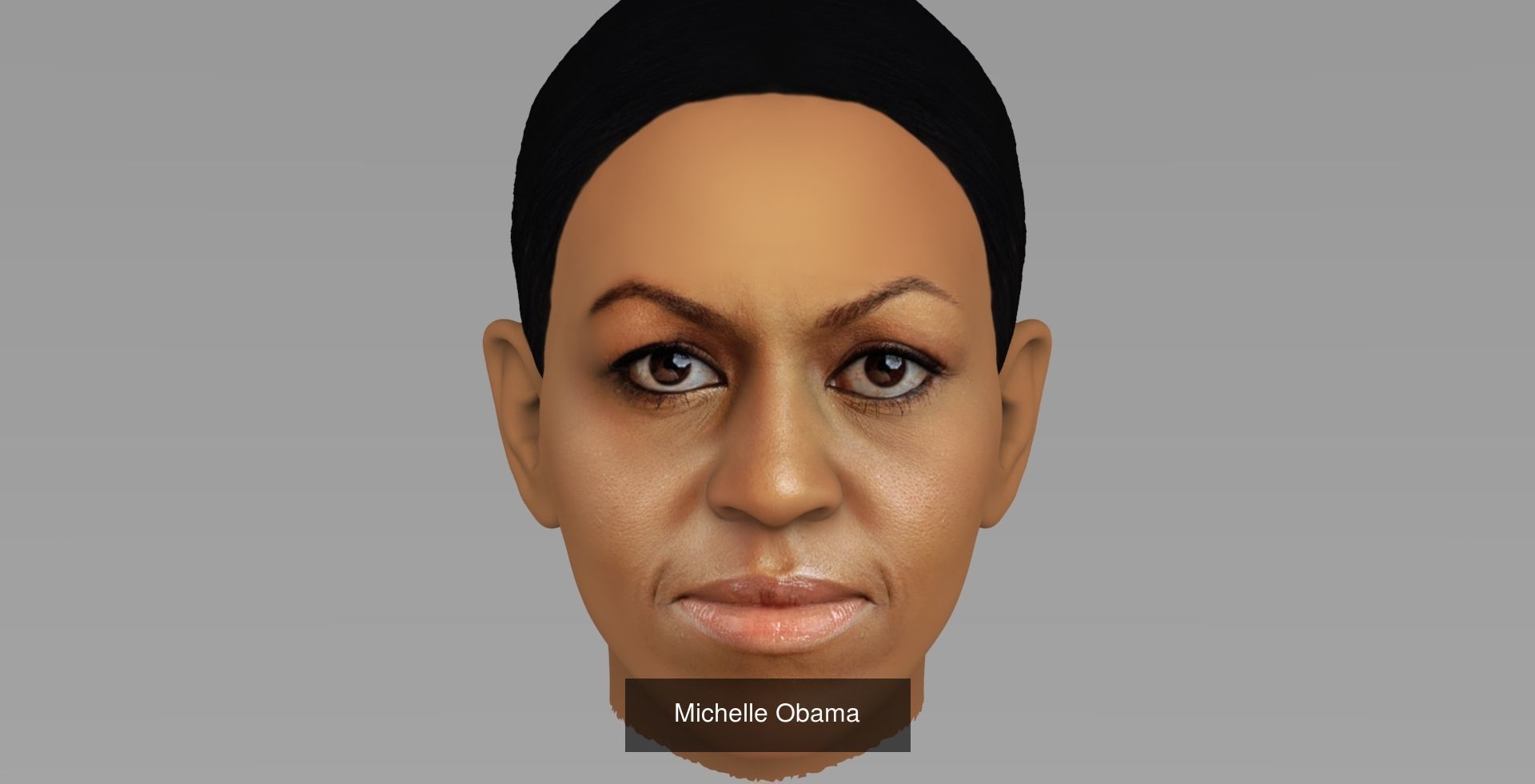 Most Influential People heads 3D Model Collection_7