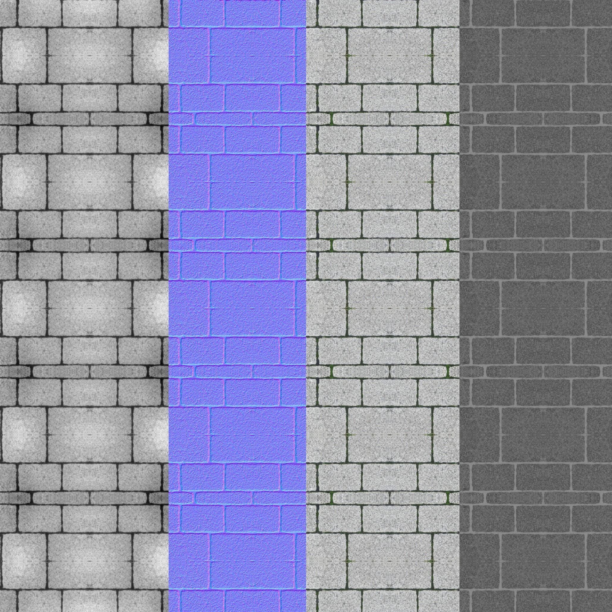 Stone floor seamless Texture_7