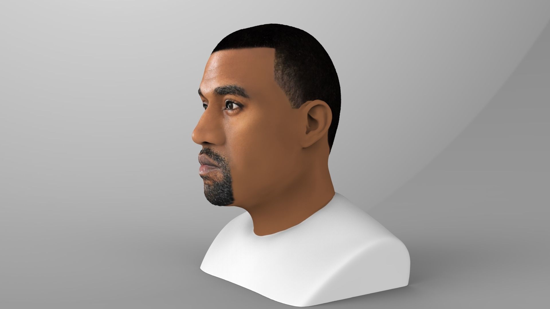 The Kardashians busts ready for full color 3D printing 3D Model Collection_36