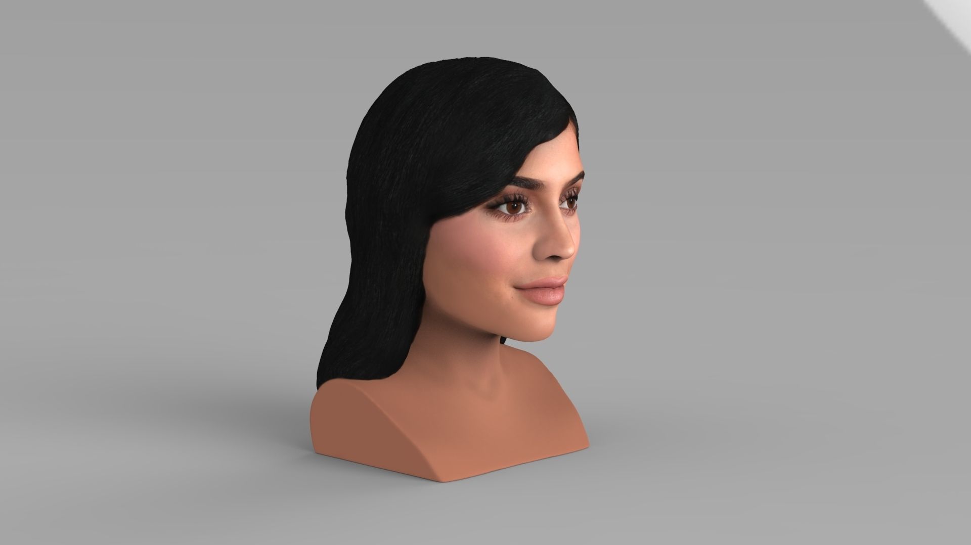 The Kardashians busts ready for full color 3D printing 3D Model Collection_24