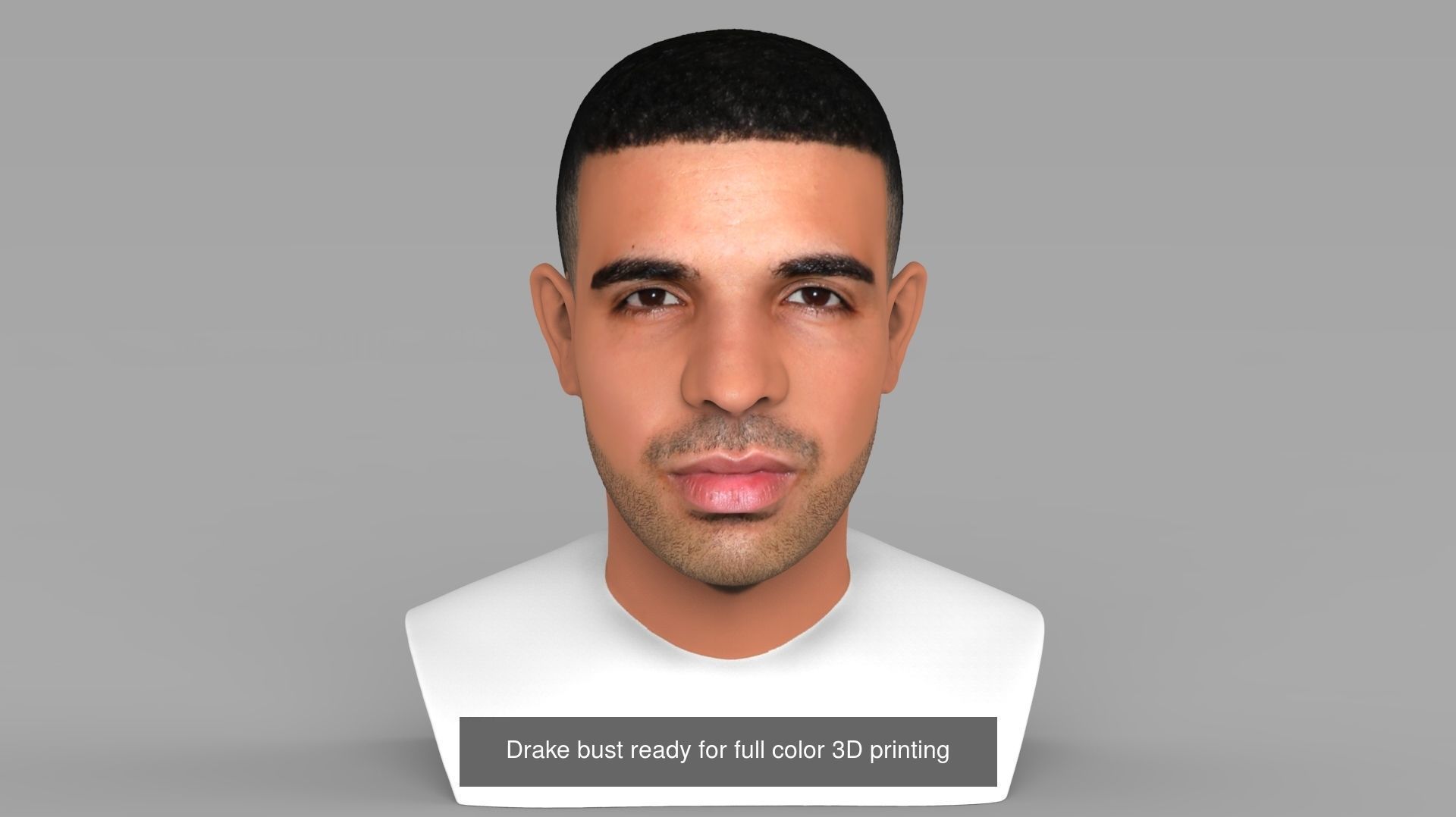 Famous Rappers busts ready for full color 3D printing 3D Model Collection_1