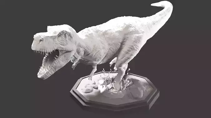 Tryannosaur t - rex 3D print model