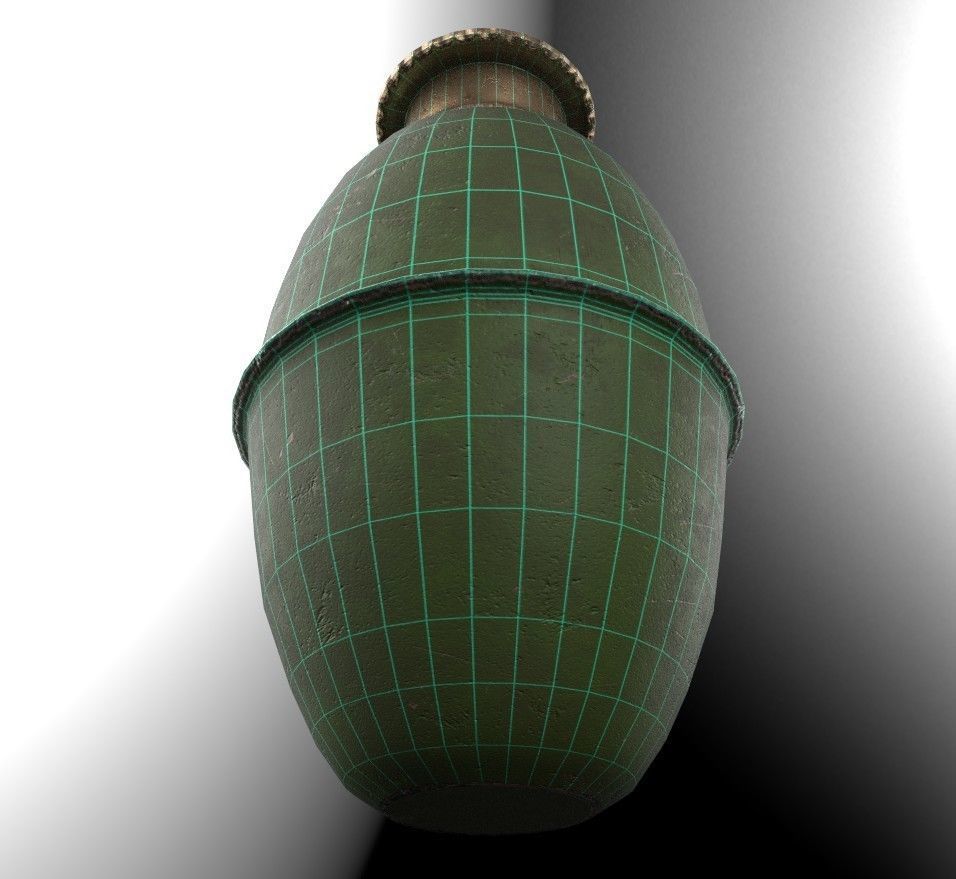 Yugoslavian grenade M38 Low-poly 3D model_8