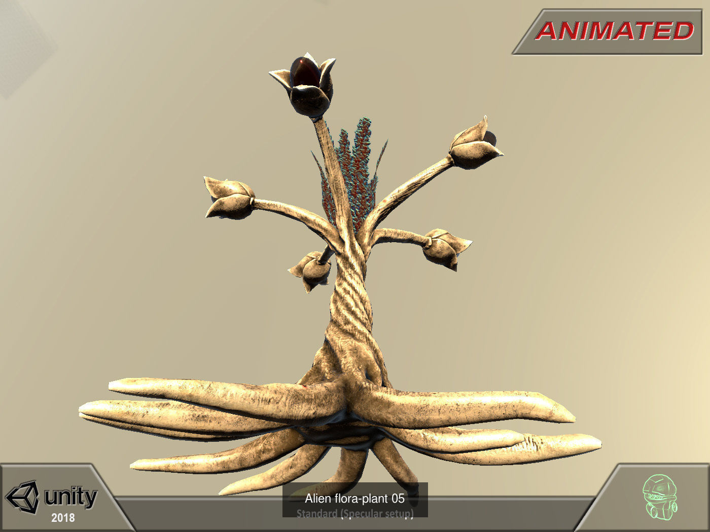 45 Alien fantasy flora -  Big Pack 3D Model Collection_103