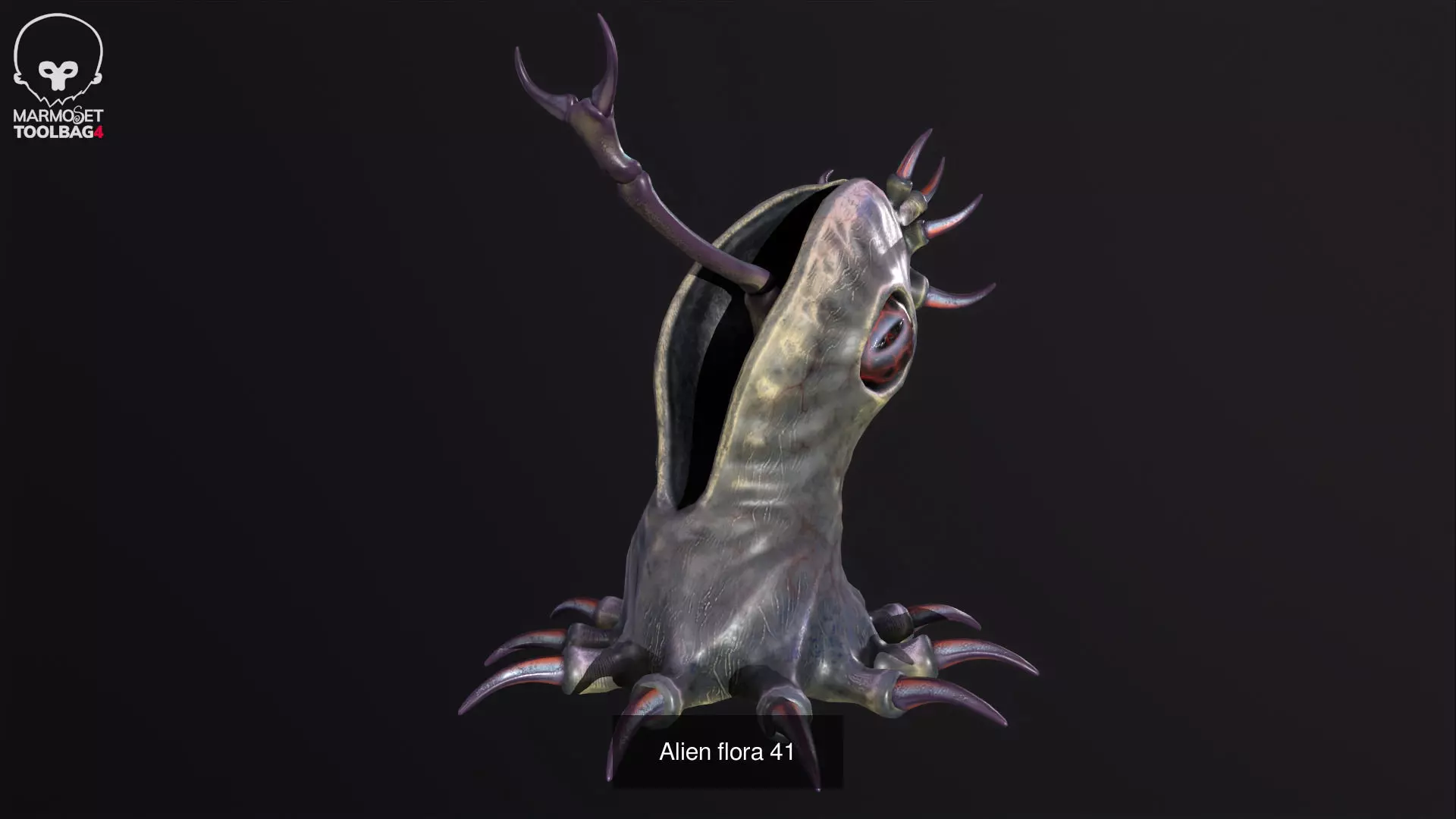 45 Alien fantasy flora -  Big Pack 3D Model Collection_48