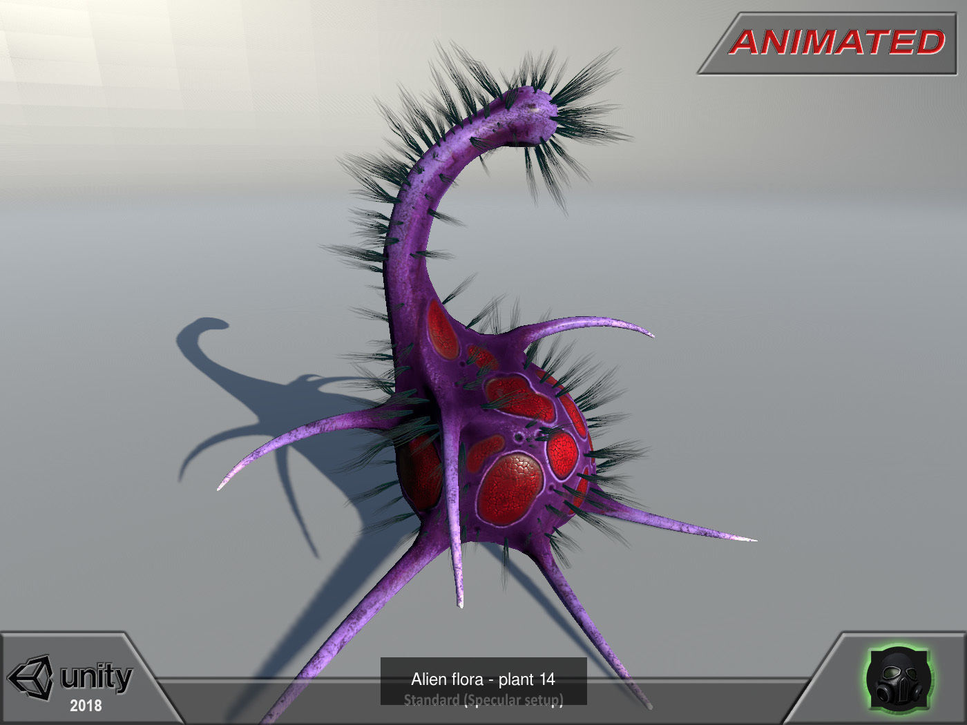 45 Alien fantasy flora -  Big Pack 3D Model Collection_93