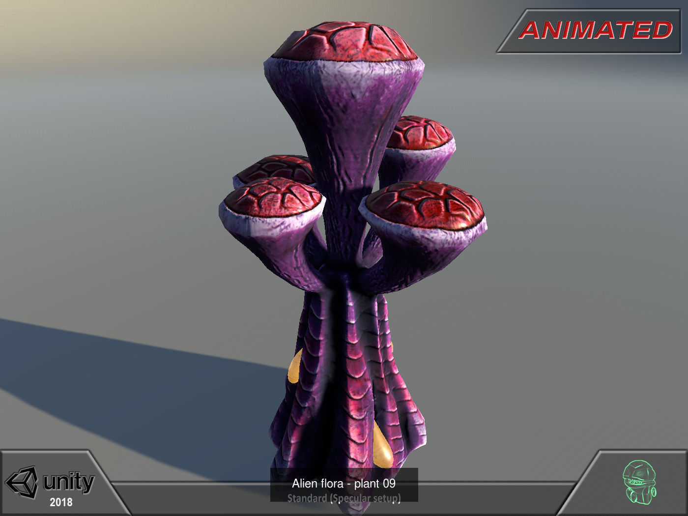 45 Alien fantasy flora -  Big Pack 3D Model Collection_99