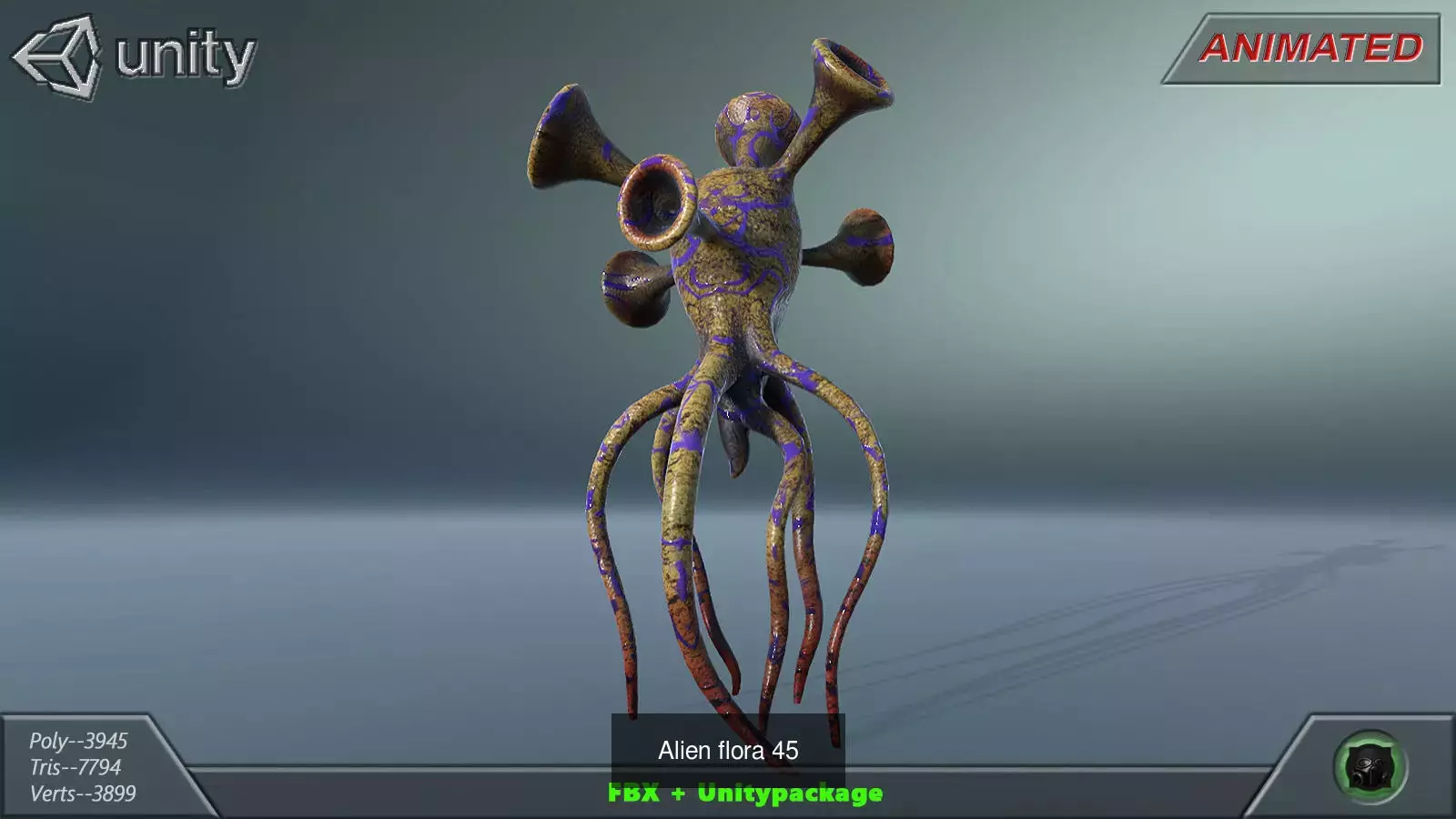 45 Alien fantasy flora -  Big Pack 3D Model Collection_58