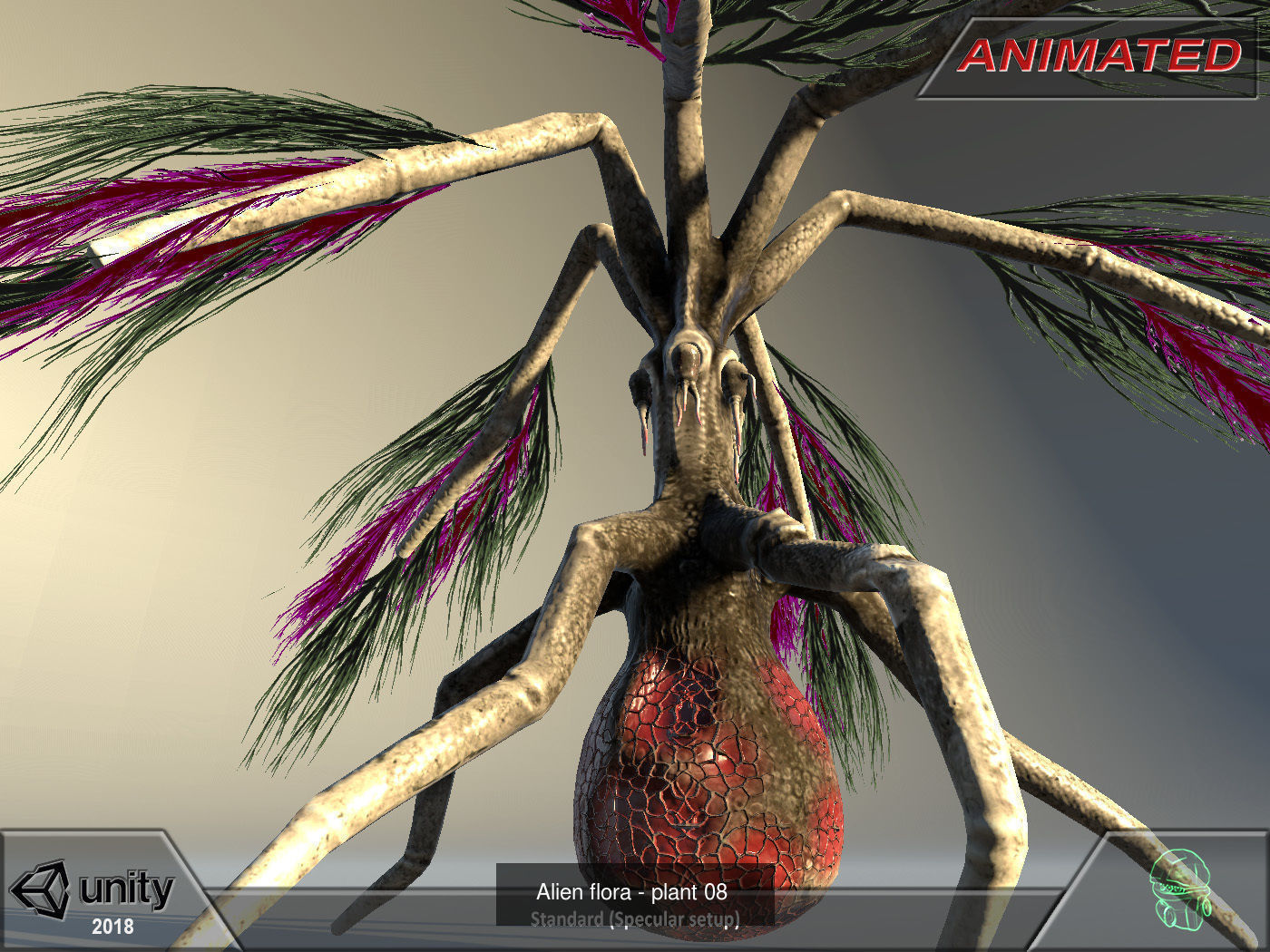 45 Alien fantasy flora -  Big Pack 3D Model Collection_95