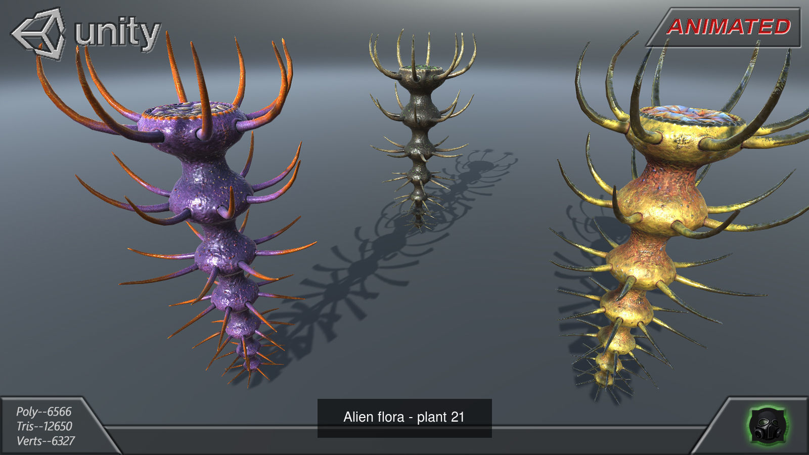 45 Alien fantasy flora -  Big Pack 3D Model Collection_84