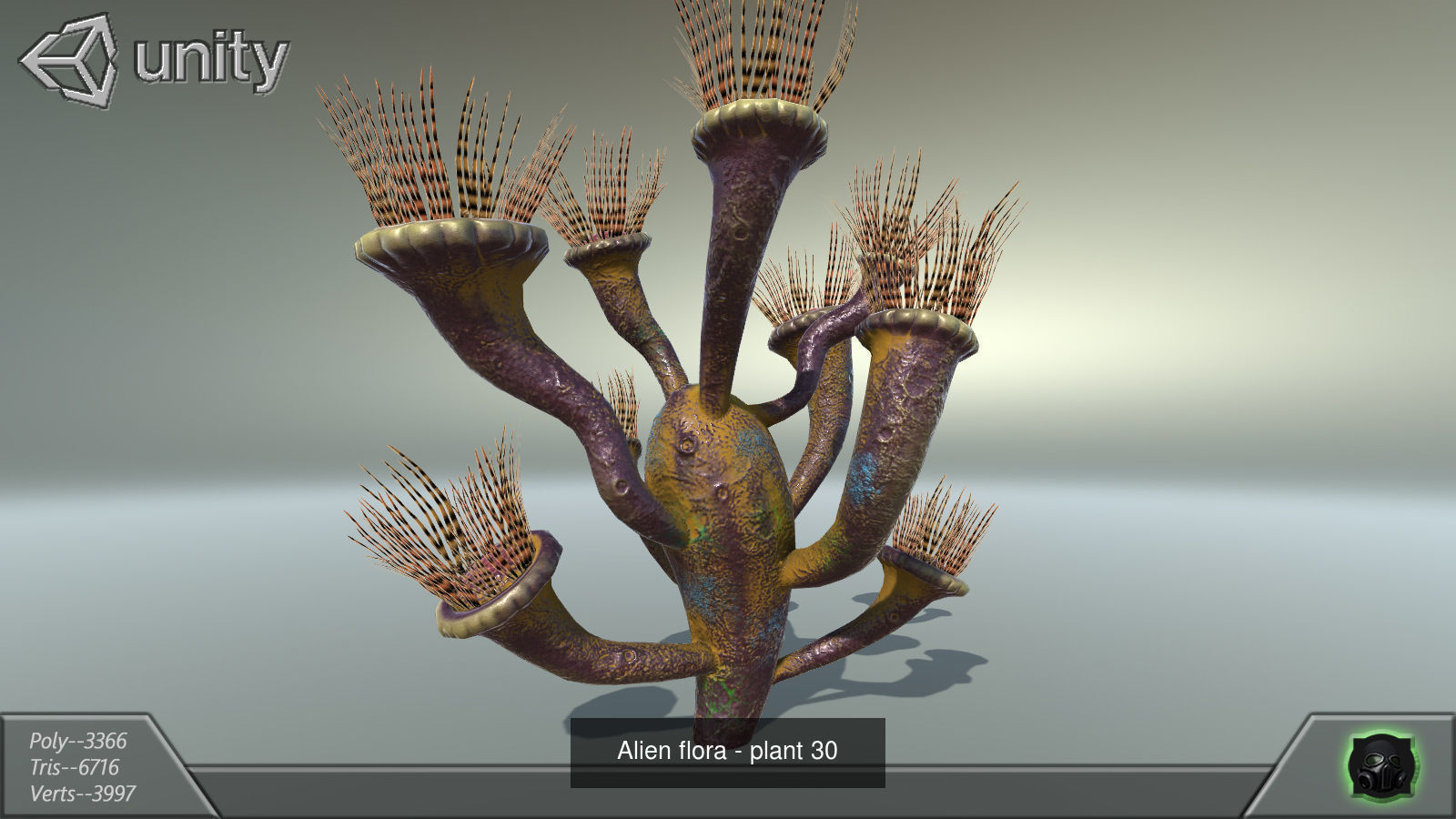 45 Alien fantasy flora -  Big Pack 3D Model Collection_80