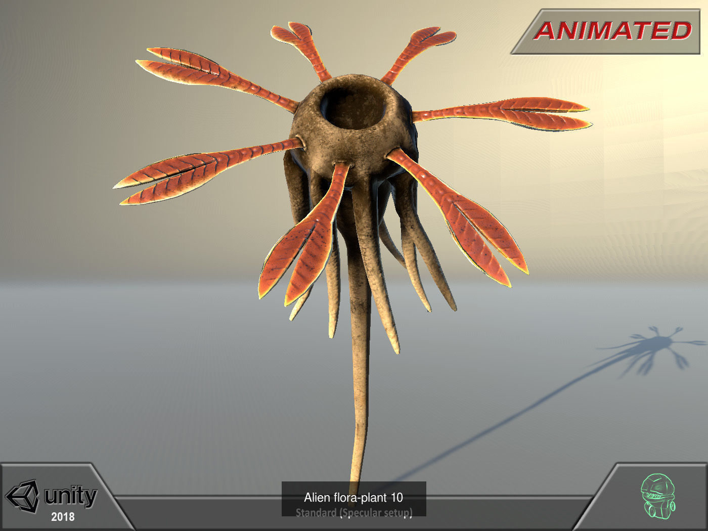 45 Alien fantasy flora -  Big Pack 3D Model Collection_101