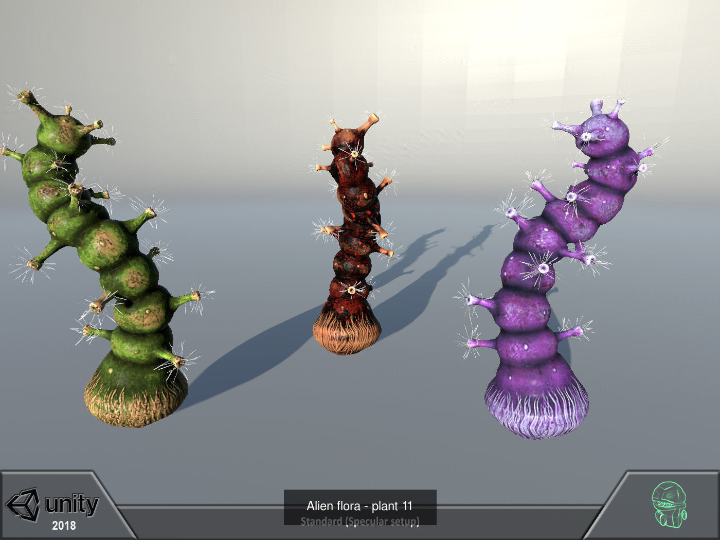 45 Alien fantasy flora -  Big Pack 3D Model Collection_94