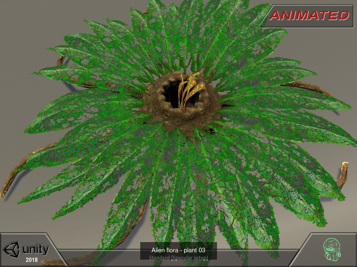 45 Alien fantasy flora -  Big Pack 3D Model Collection_100