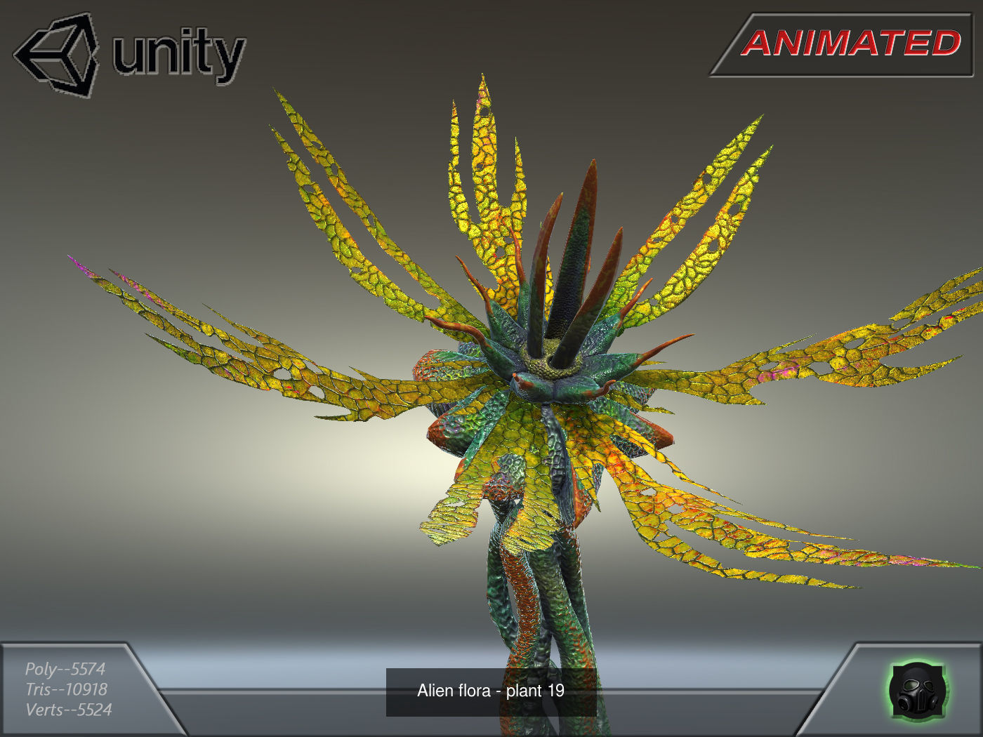 45 Alien fantasy flora -  Big Pack 3D Model Collection_89