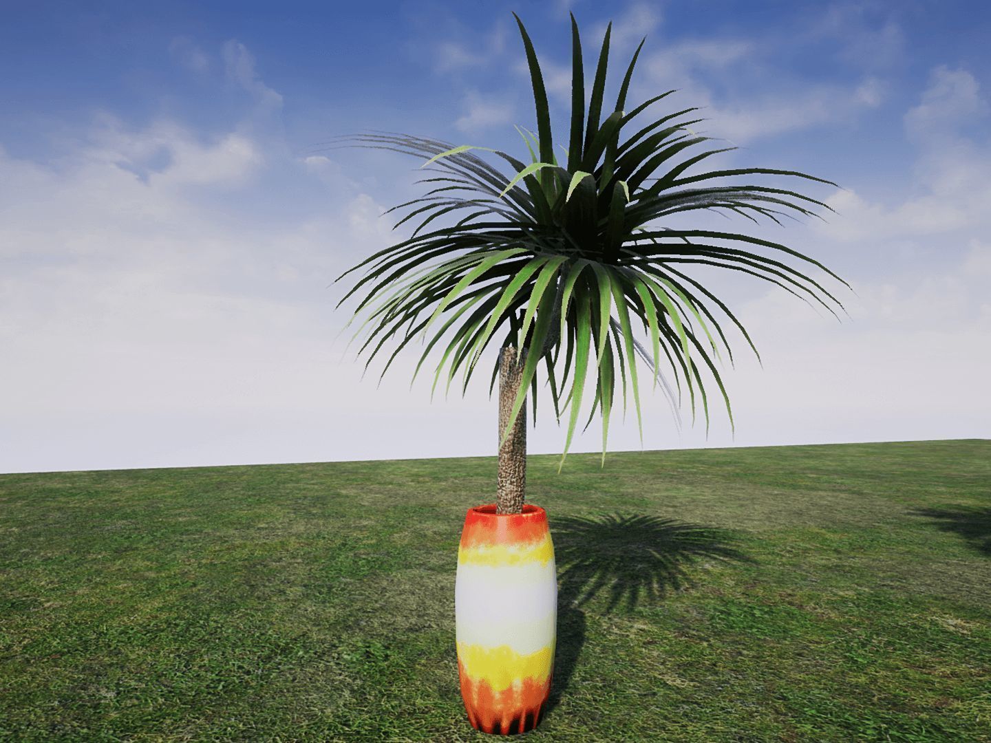 House Plants 2 for UNREAL Low-poly 3D model_1