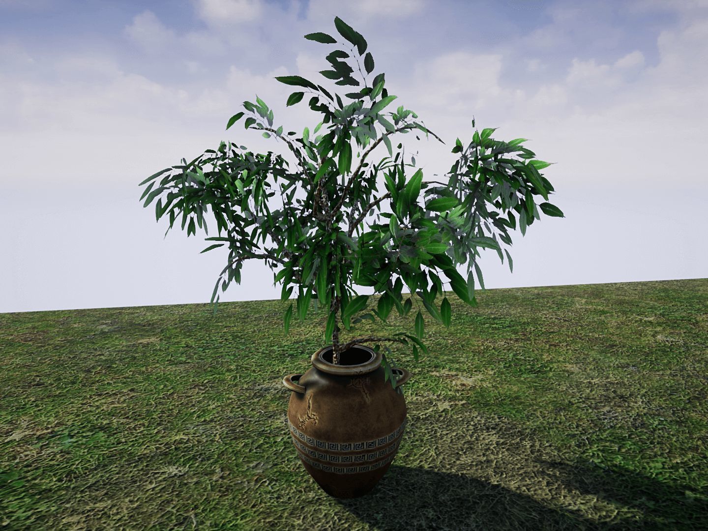 House Plants 2 for UNREAL Low-poly 3D model_3