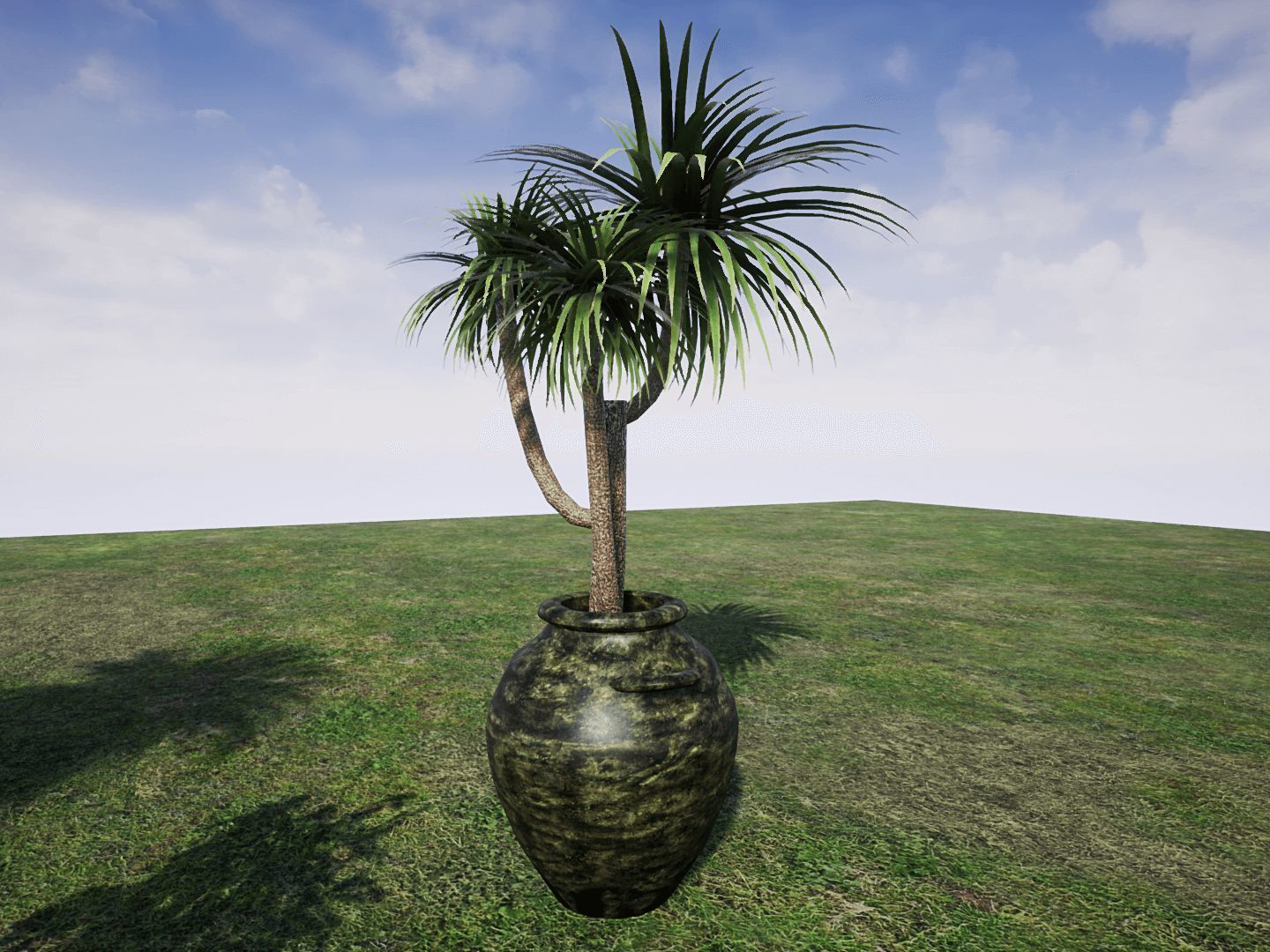 House Plants 2 for UNREAL Low-poly 3D model_5