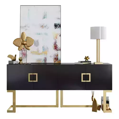 Sideboard Worlds Away Braxton Roseg