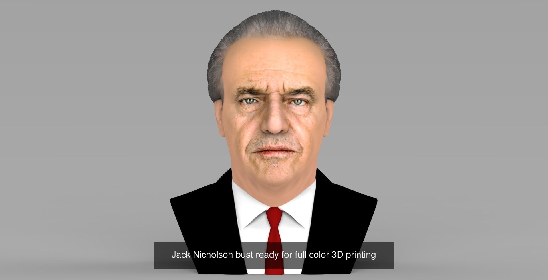 Famous Actors and Celebrities ready for full color printing 3D Model Collection_21