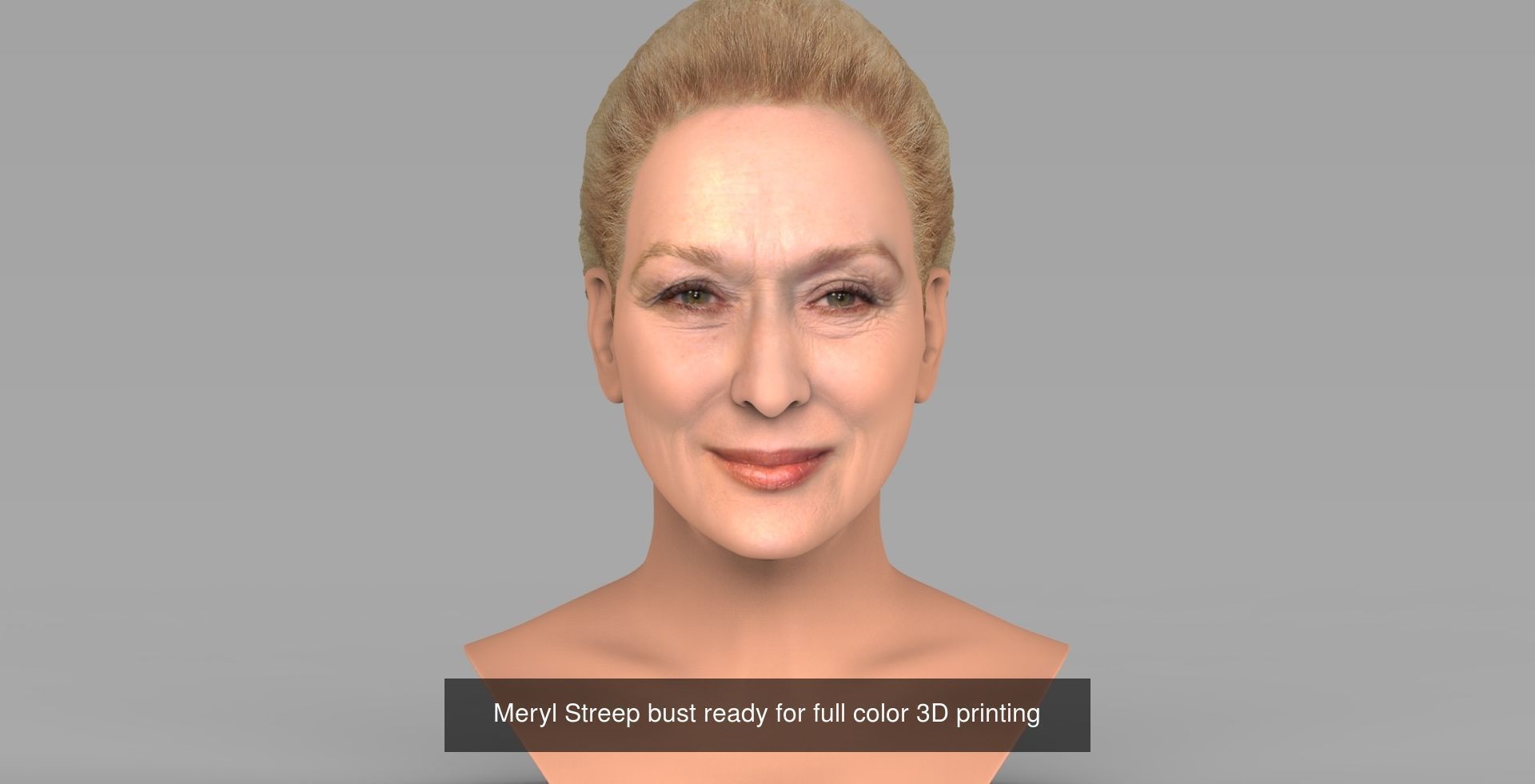 Famous Actors and Celebrities ready for full color printing 3D Model Collection_19