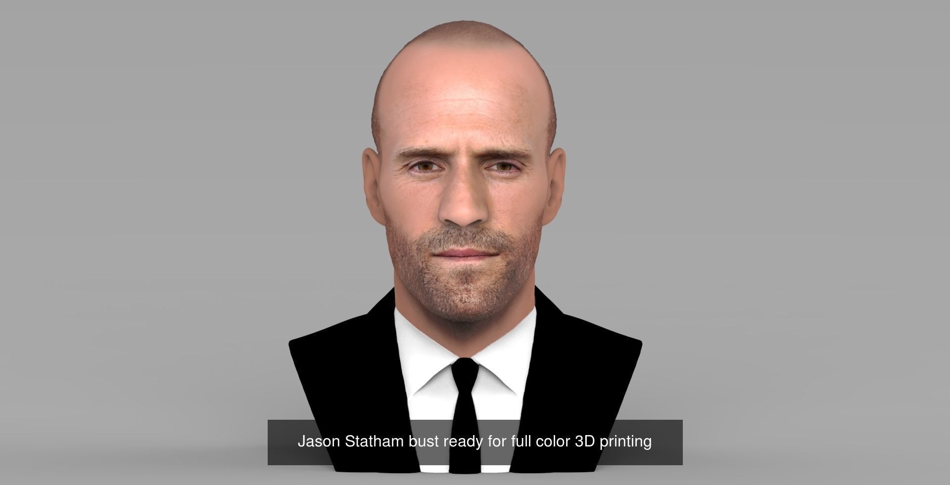 Famous Actors and Celebrities ready for full color printing 3D Model Collection_15