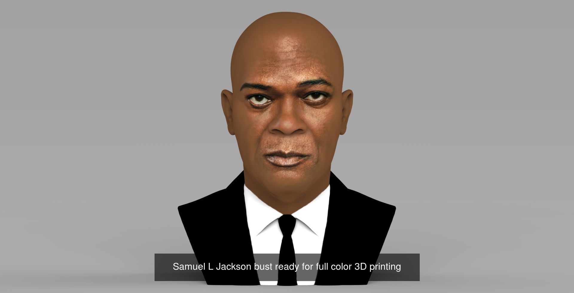 Famous Actors and Celebrities ready for full color printing 3D Model Collection_25