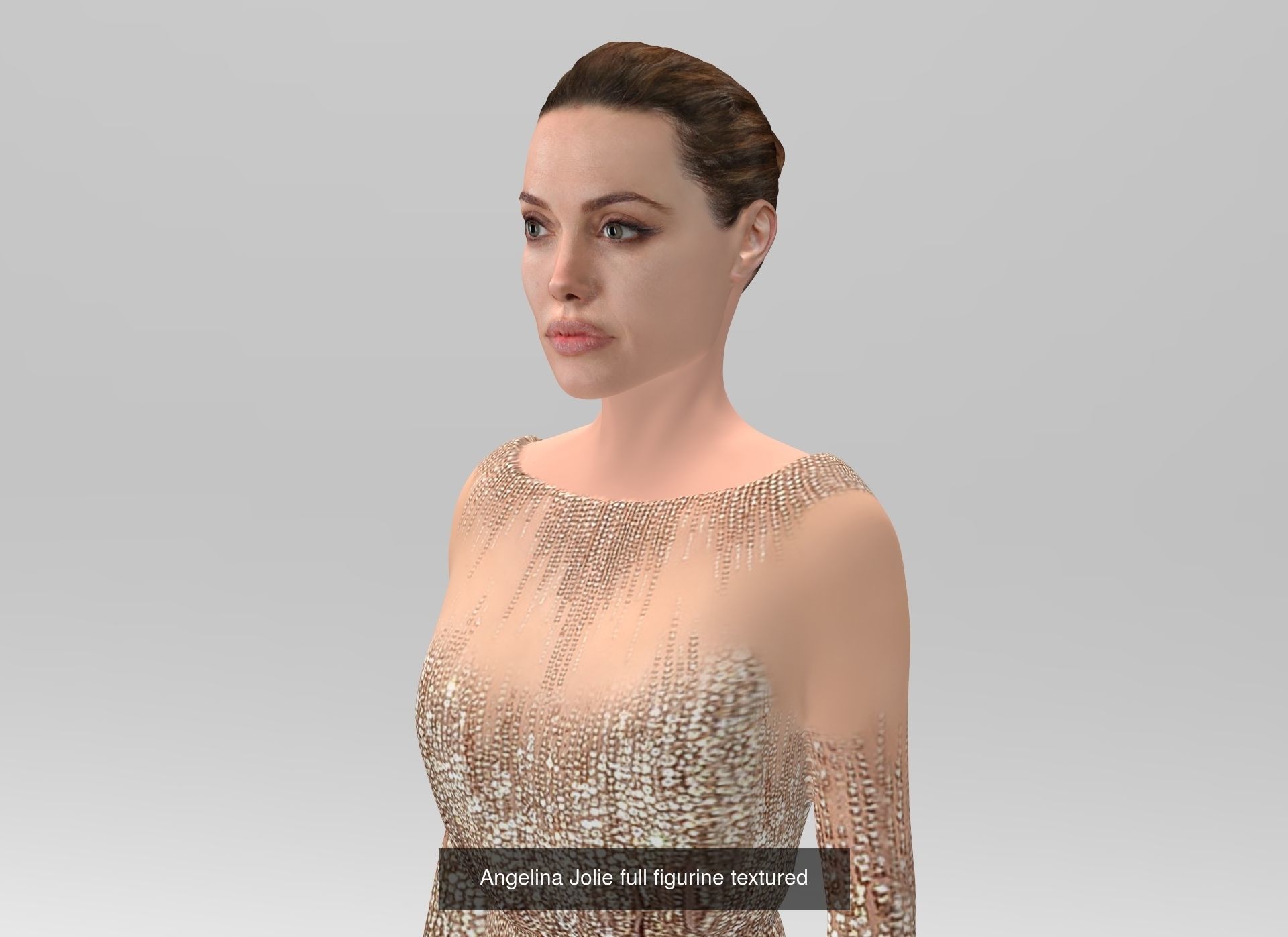 Famous Actors and Celebrities ready for full color printing 3D Model Collection_14