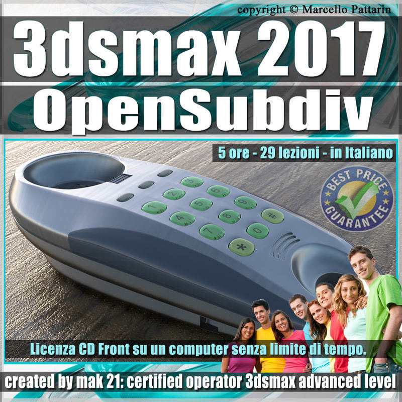 044 3ds max 2017 Modeling OpenSubdiv CreaseSet vol 44 CD front