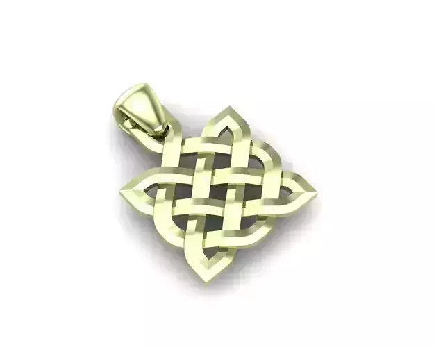 celtics pendant 3D print model