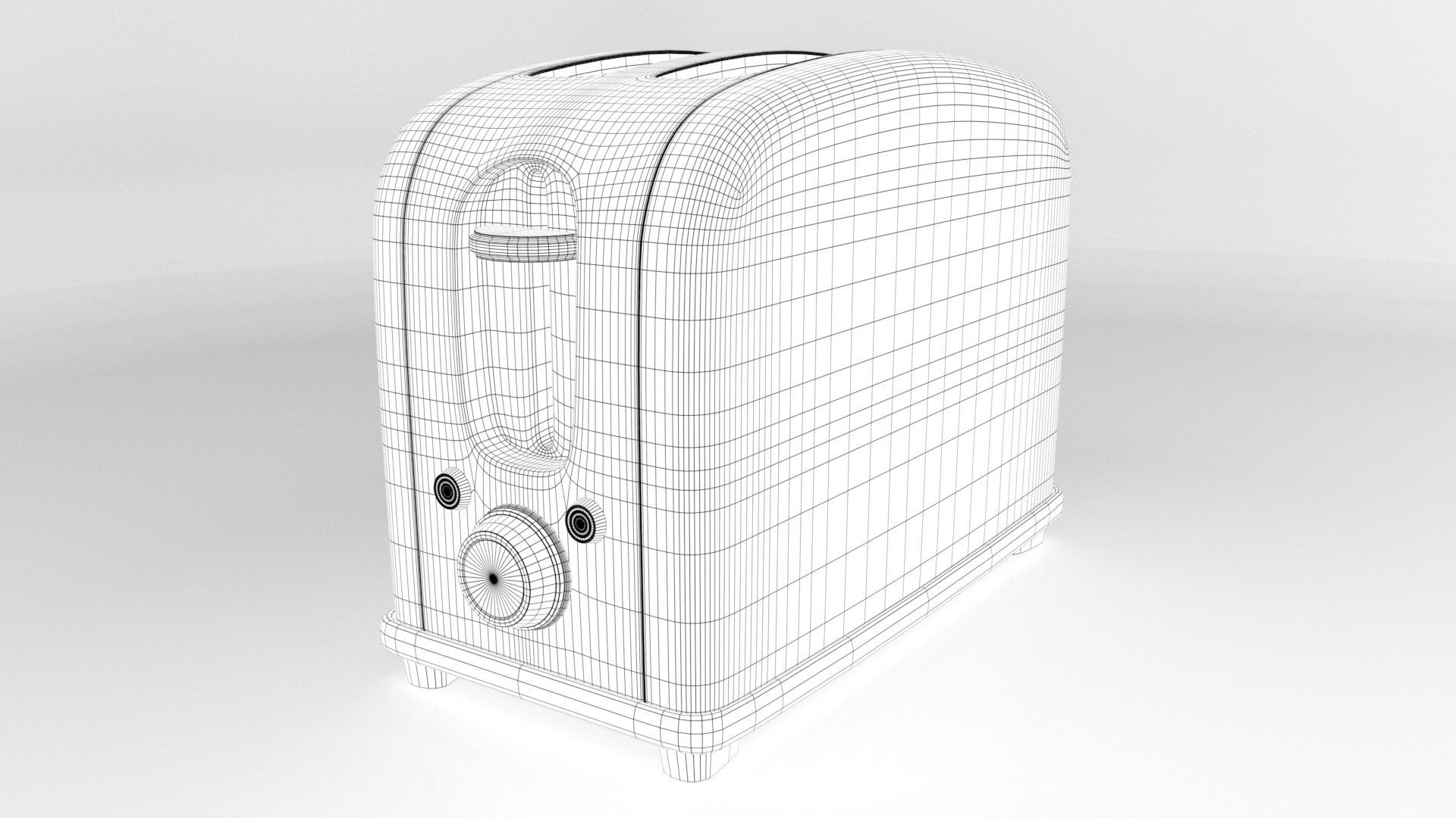 Toaster 3D model_35