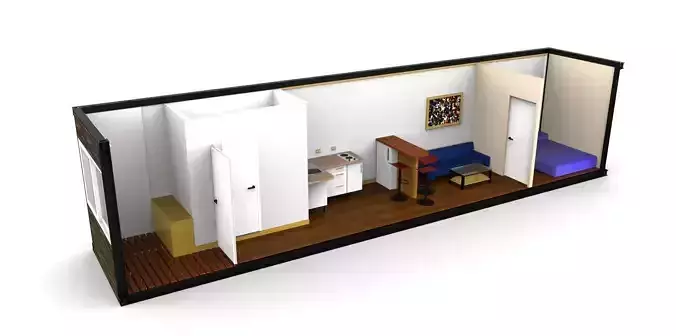 CONTAINER HOME 3D model
