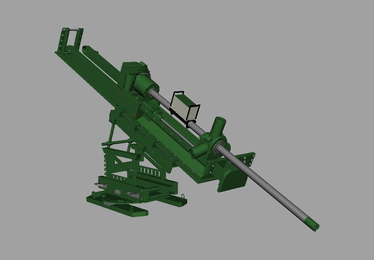 LM 75 Drill Rig 3D Model 3D model_4