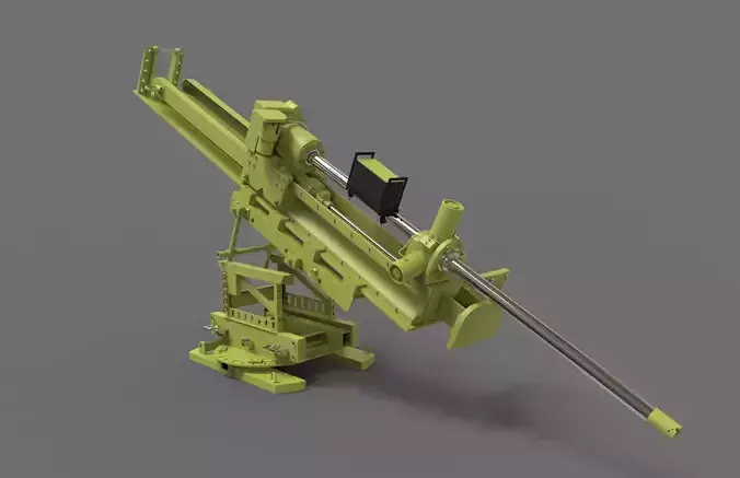 LM 75 Drill Rig 3D Model