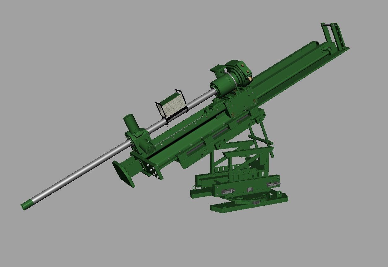 LM 75 Drill Rig 3D Model 3D model_5