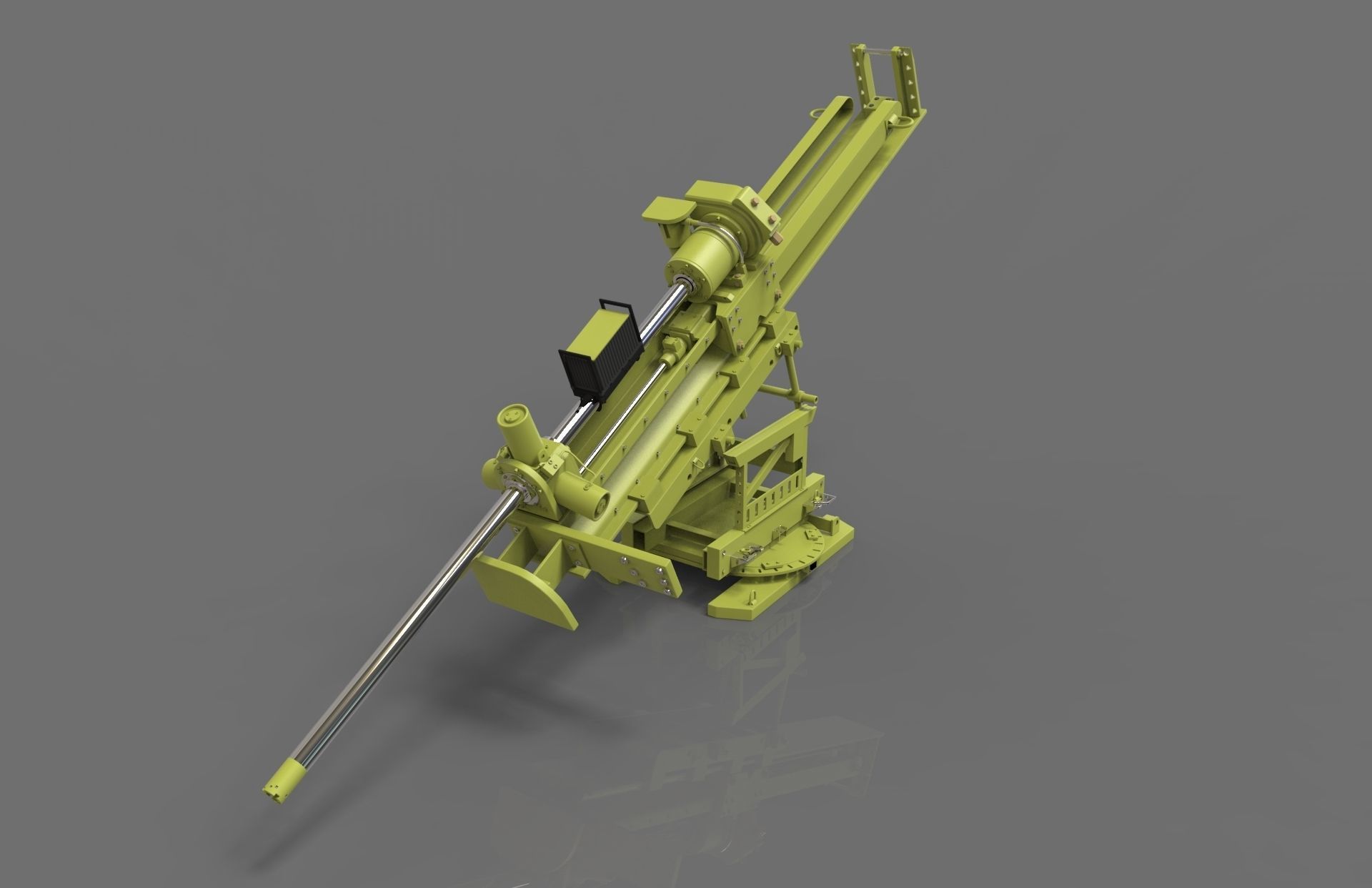 LM 75 Drill Rig 3D Model 3D model_2
