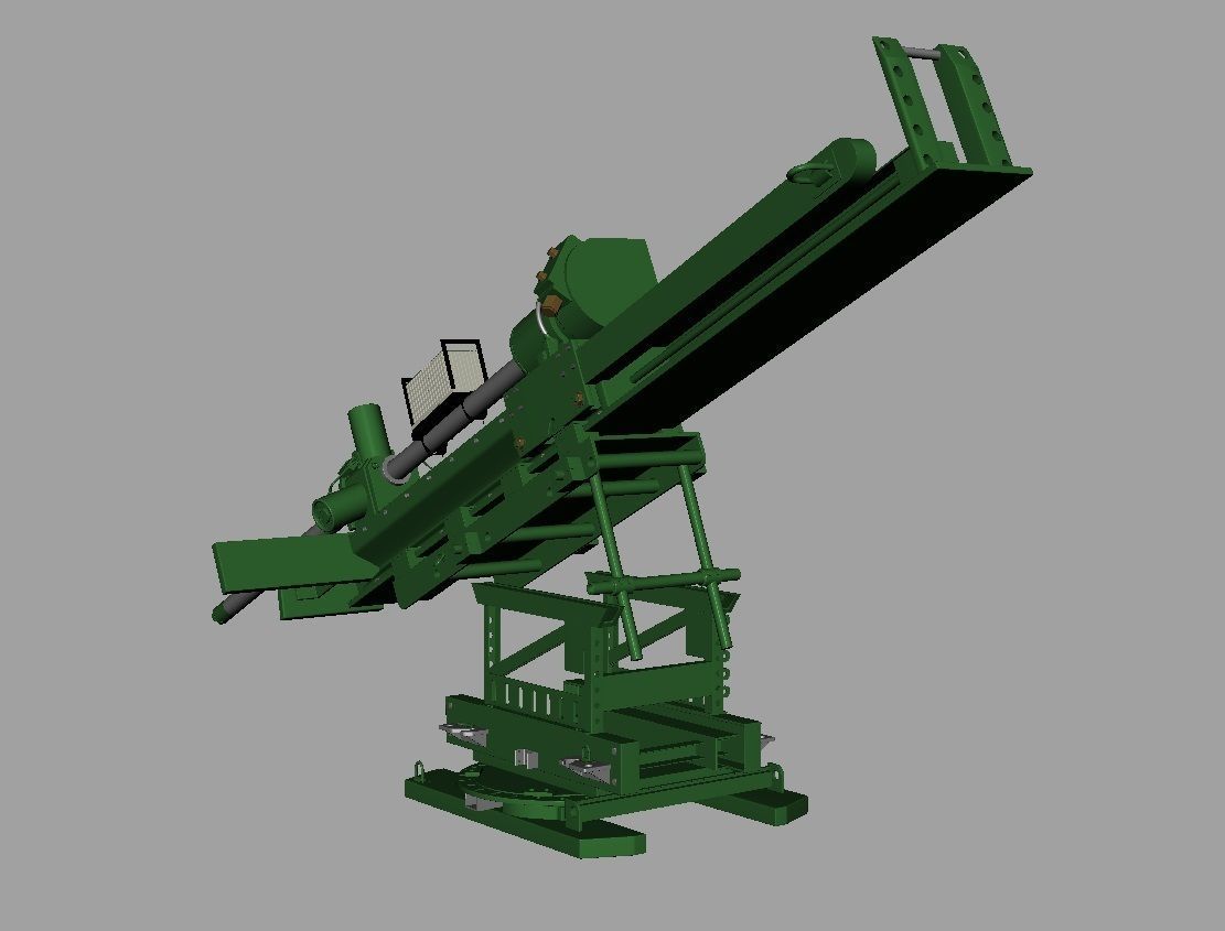 LM 75 Drill Rig 3D Model 3D model_6