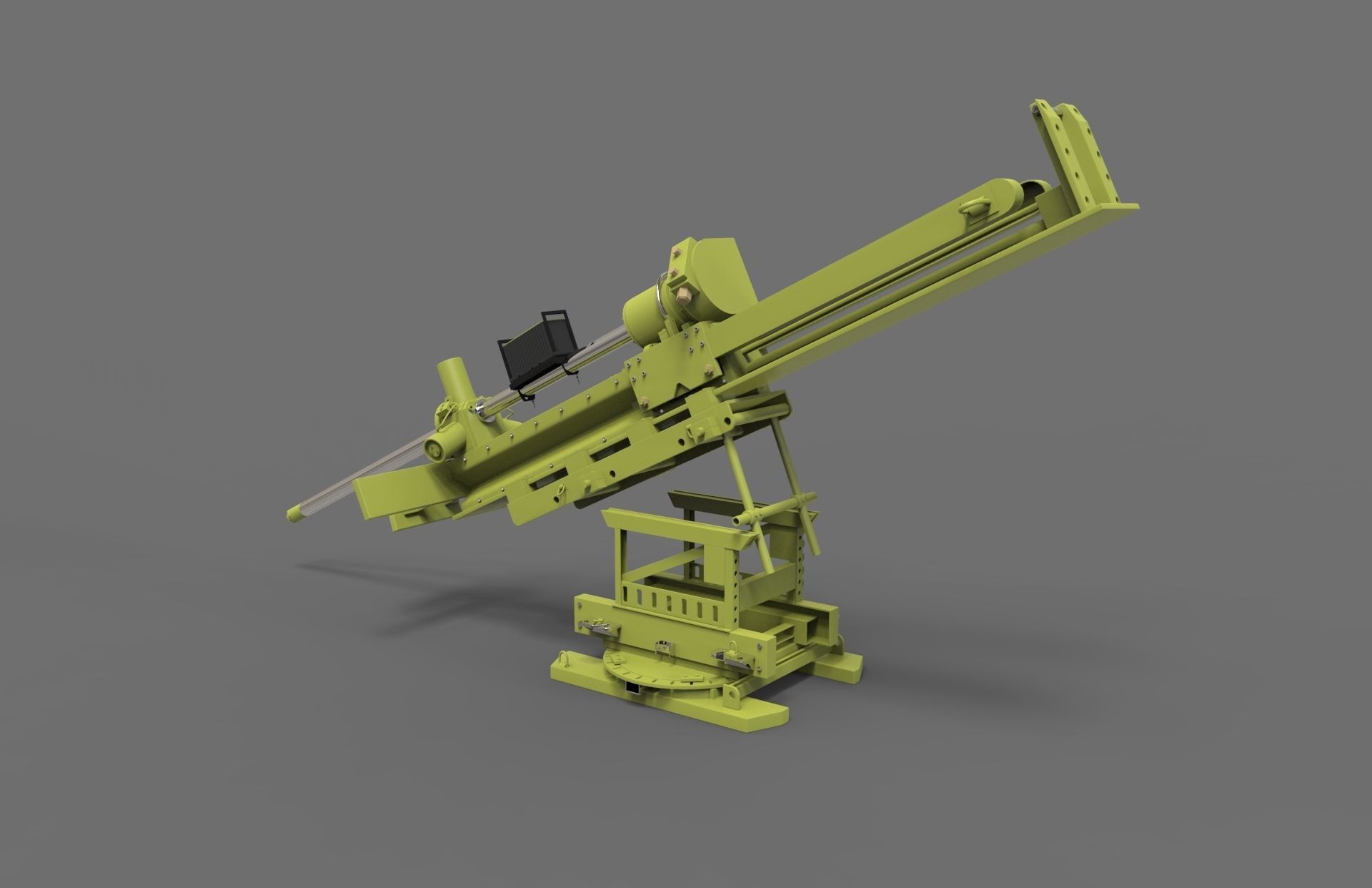 LM 75 Drill Rig 3D Model 3D model_1