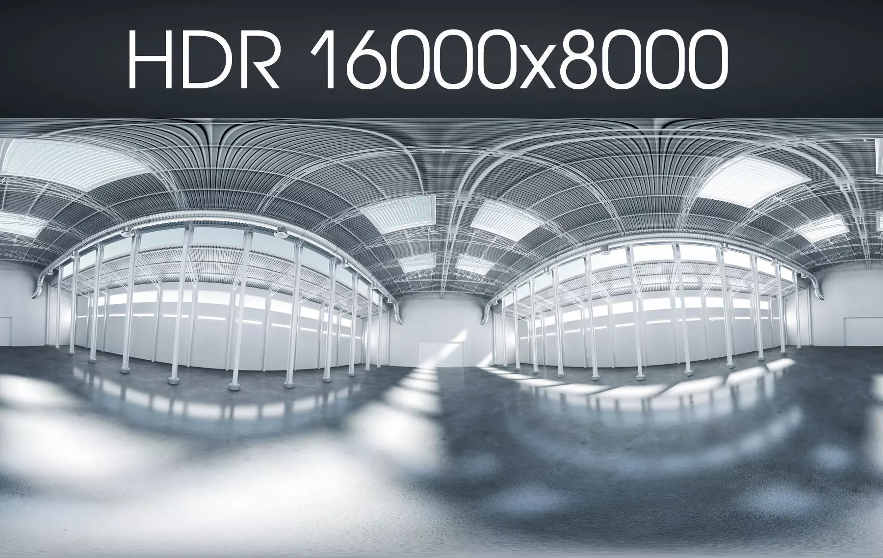 Warehouse interior HDR 3D model