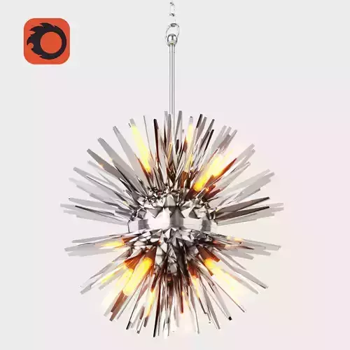 Chandelier Gregorian 3D model