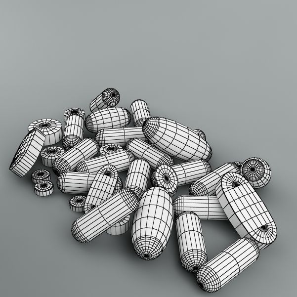 Pills 01 3D model_6