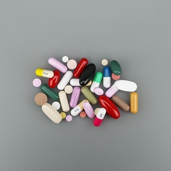 Pills 01 3D model_5