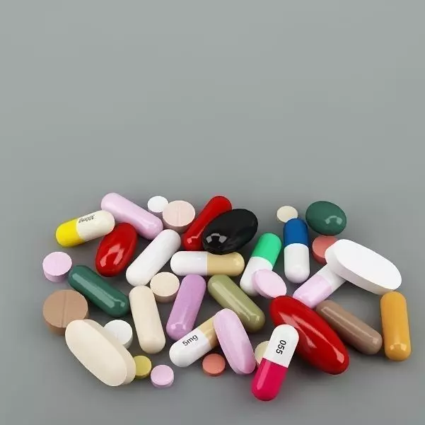 Pills 01 3D model_0