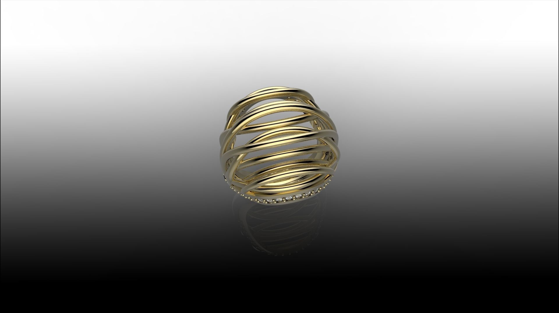 RING Crossroads 3D print model_4