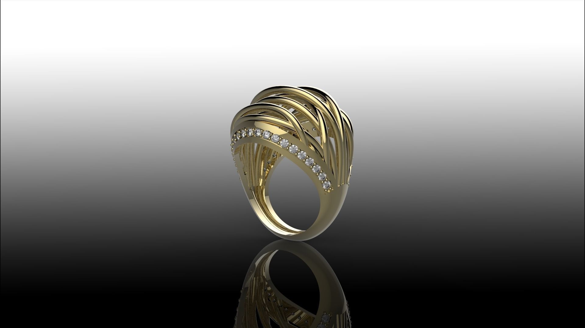 RING Crossroads 3D print model_5