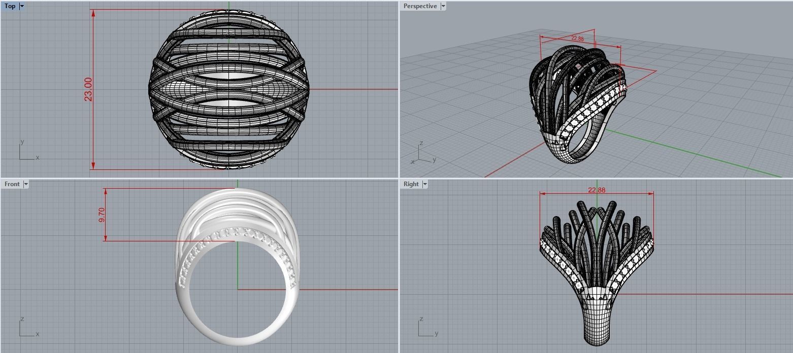 RING Crossroads 3D print model_6