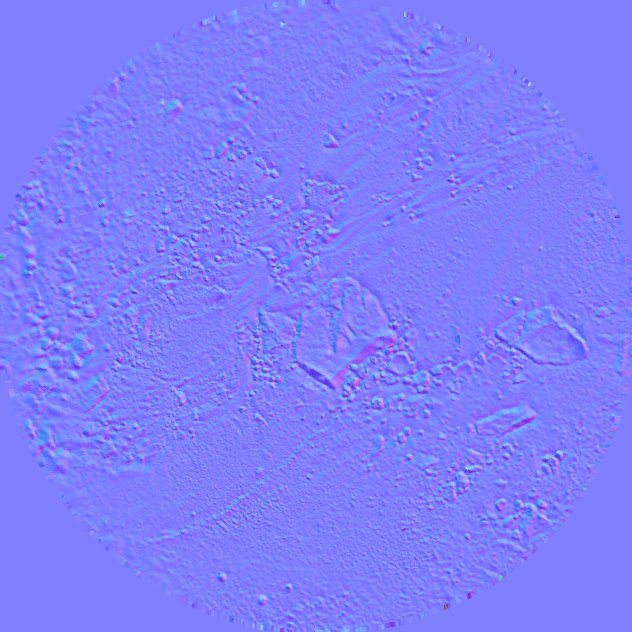 free 3dscan sand Free low-poly 3D model_4